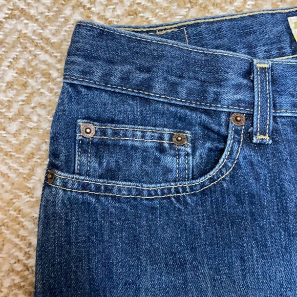 Vtg 90s Old Navy Low Waist Boot Cut Jeans sz 8 Reg - Picture 5 of 10
